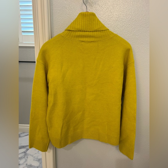 A Loves A Knit Turtleneck Long Sleeve Ribbed Cuff Sweater - Picture 5 of 9